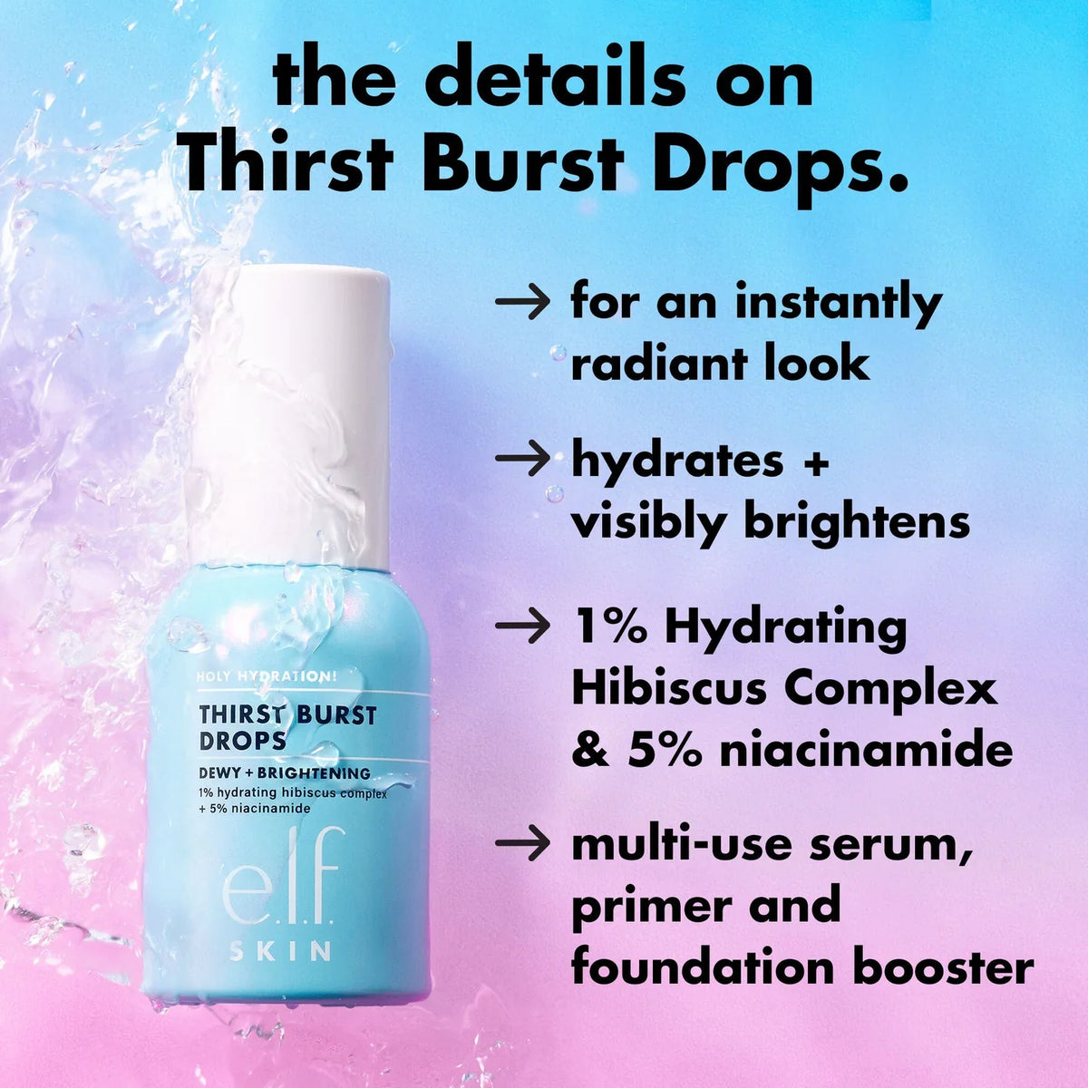 e.l.f. Thirst Burst Drops