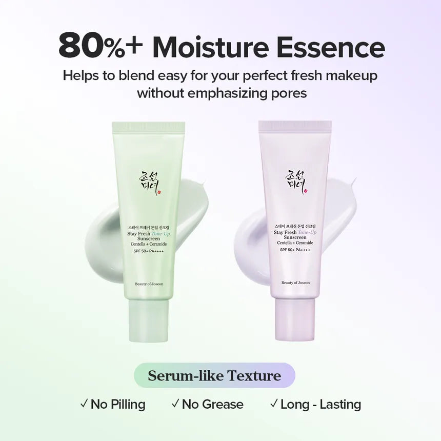 Beauty of Joseon - Stay Fresh Tone-Up Sunscreen - 2 Types