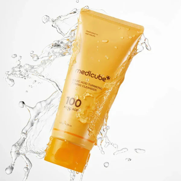 [MEDICUBE] Kojic Acid Turmeric Toning Cleanser 120g