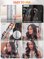 Sheglam It-Curl One-Touch Instant Curler - 32mm
