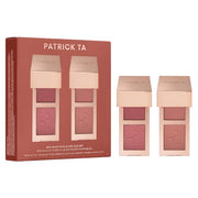 Patrick Ta Mini Must-Have Blush Duo Set – Limited Edition Travel Size Cream & Powder Blush Kit