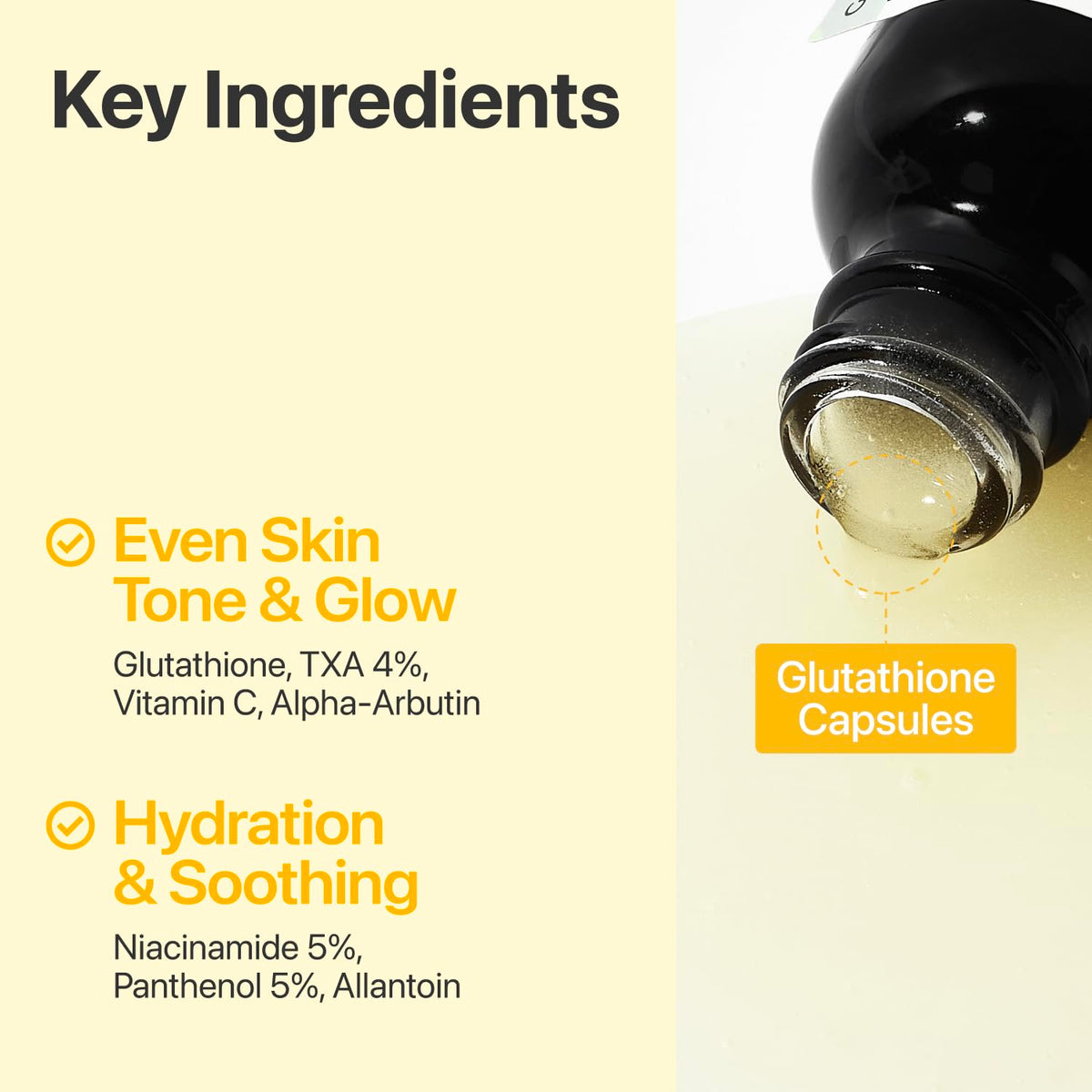 numbuzin - No.5+ Glutathione Vitamin Concentrated Serum