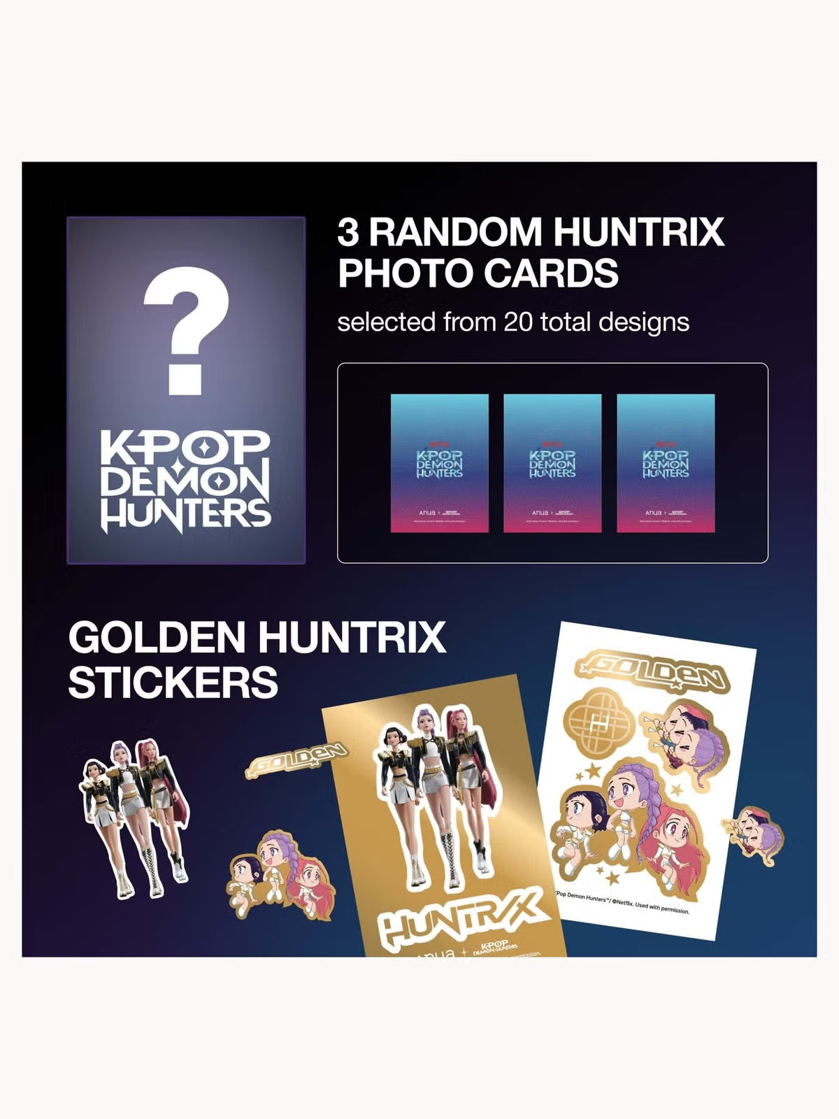 Anua KPop Demon Hunters Calming Skin Discovery Set