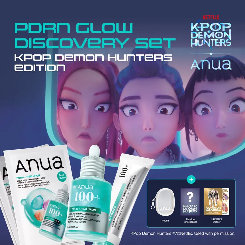 Anua - PDRN Glow Discovery Set Kpop Demon Hunters Collaboration