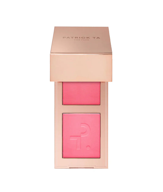PATRICK TA  Major Headlines Double-Take Crème & Powder Blush Duo