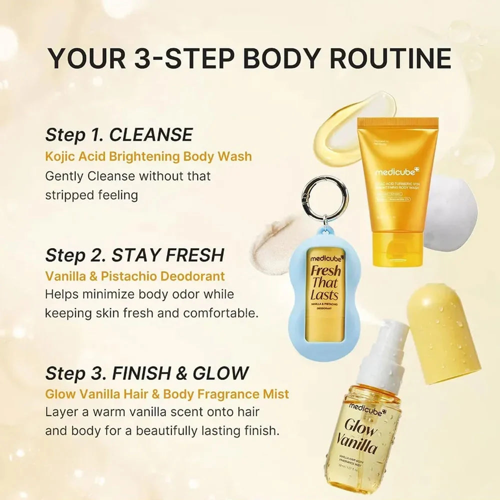 Medicube Fresh Glow Travel Body Kit