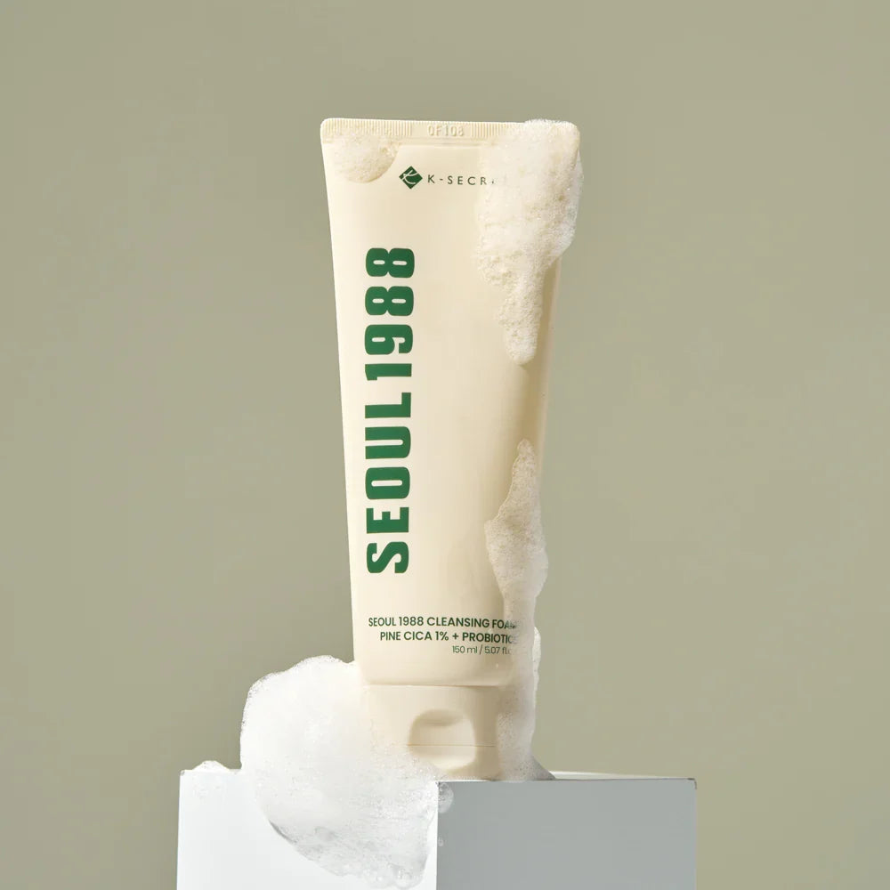 SEOUL 1988 Cleansing Foam : Pine Cica 1% + Probiotics