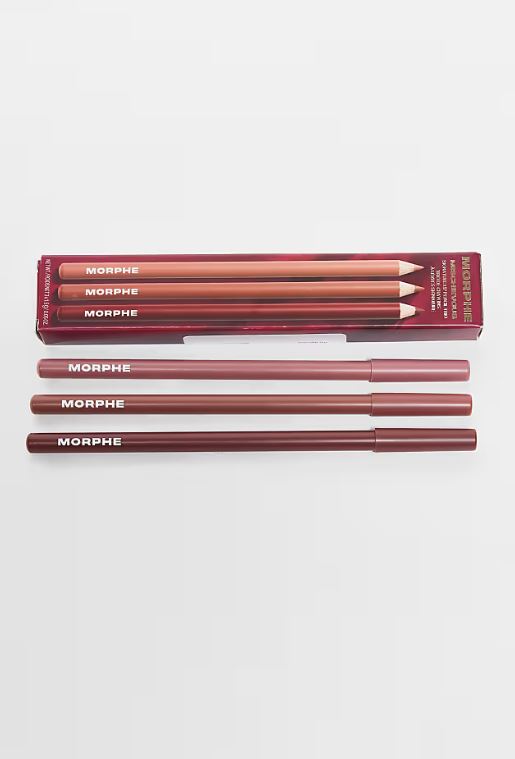 Morphe Mischievous Signature Lip Pencil Trio
