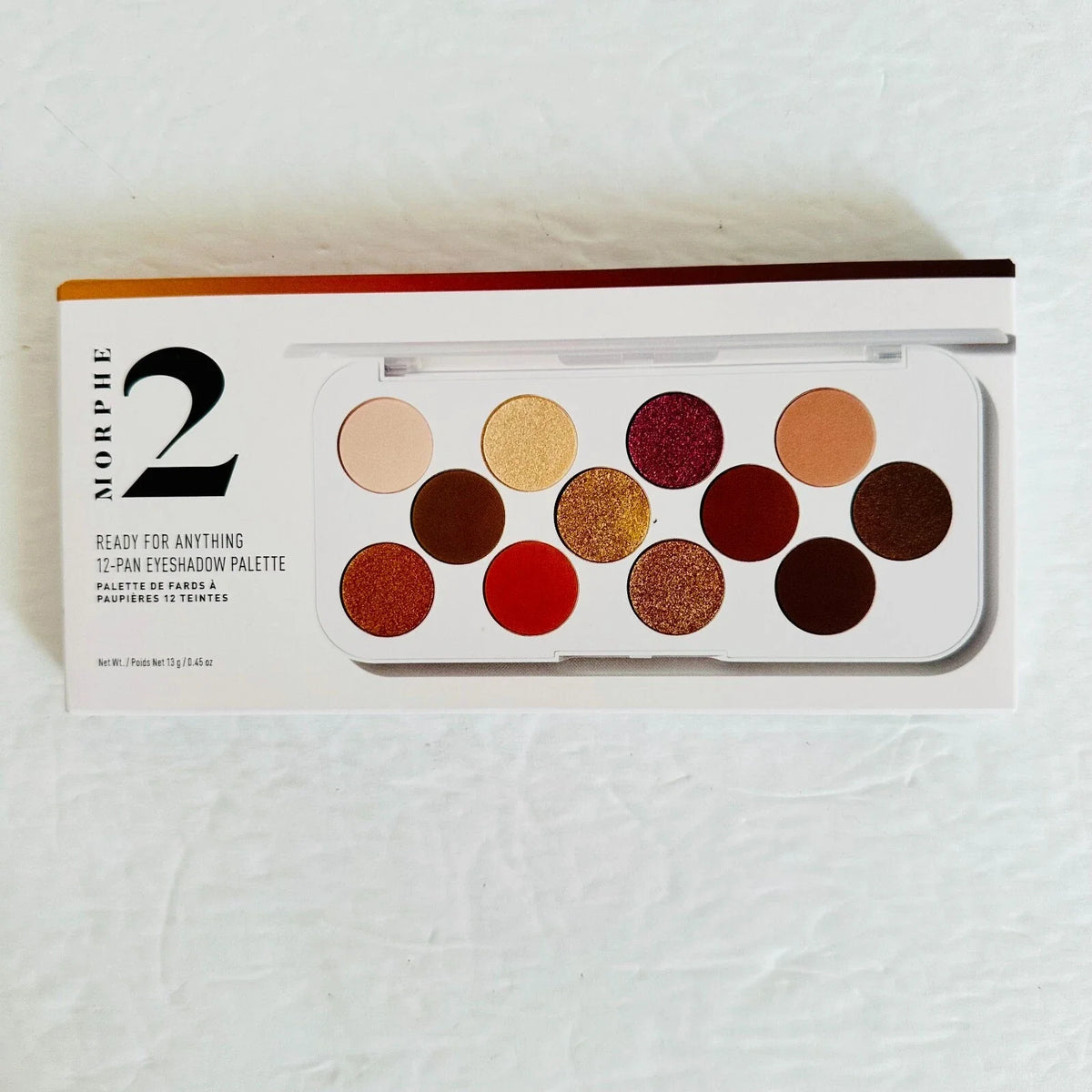MORPHE 2 READY FOR ANYTHING 12-PAN EYESHADOW PALETTE EARTH TONE