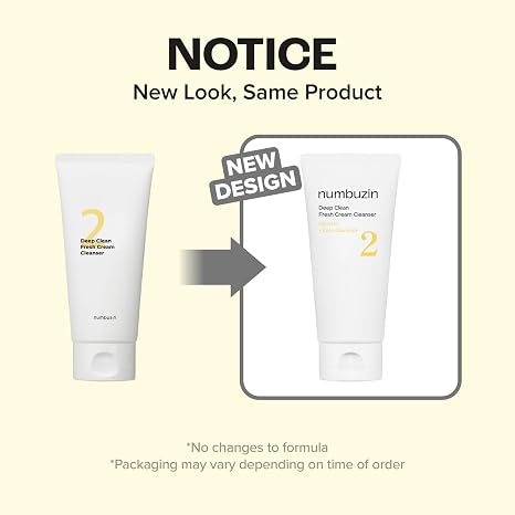 No.2 Deep Clean Fresh Cream Cleanser (120ml)