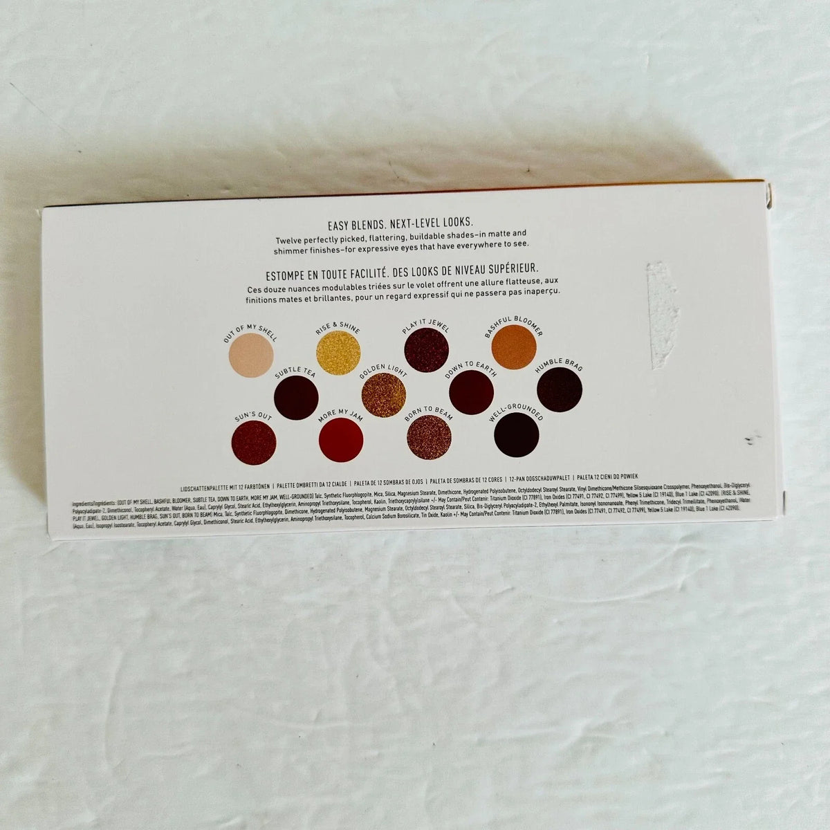 MORPHE 2 READY FOR ANYTHING 12-PAN EYESHADOW PALETTE EARTH TONE