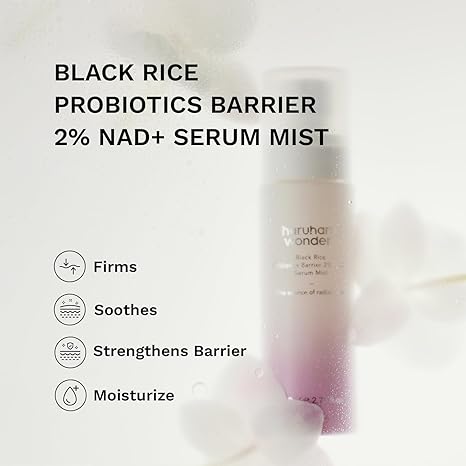 haruharu wonder - Black Rice Probiotics Barrier 2% NAD+ Serum Mist