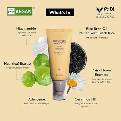 haruharu wonder - Black Rice Moisture Airyfit Sunscreen