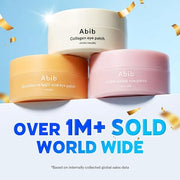 Abib Vegan Collagen Eye Patches for Wrinkles & Fine Line with Jericho Rose Jelly & Peptides, 60 Count, Korean Skin Care