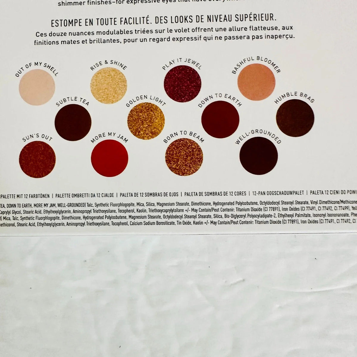 MORPHE 2 READY FOR ANYTHING 12-PAN EYESHADOW PALETTE EARTH TONE
