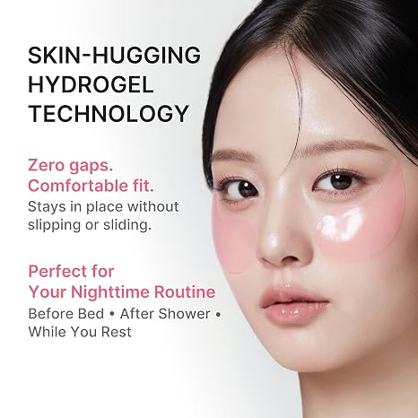 medicube Eye Patch PDRN Caffeine Collagen | Gel Eye Patches for the appearance of Dark Circles, Undereye Bags | Firming, Age-Defying Care with Retinol, Collagen | Korean Skincare | 30 Pairs