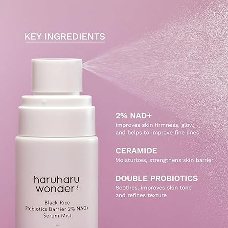 haruharu wonder - Black Rice Probiotics Barrier 2% NAD+ Serum Mist