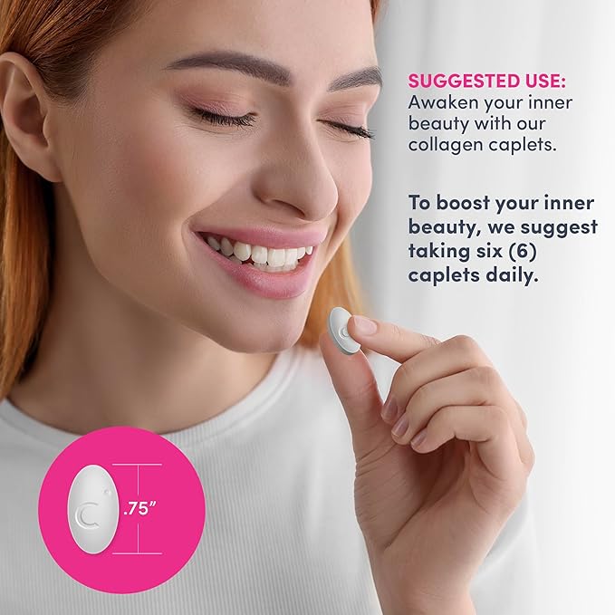 NeoCell Collagen Peptides Pills | 180 Tablets | with Vitamin C and Biotin | Grass Fed Bovine | Hair, Skin, & Nails | for Women and Men