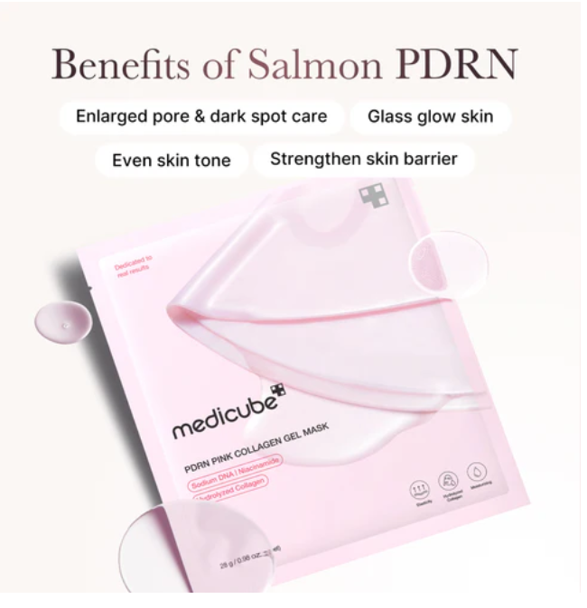 Salmon PDRN Pink Collagen Jelly Gel Mask
