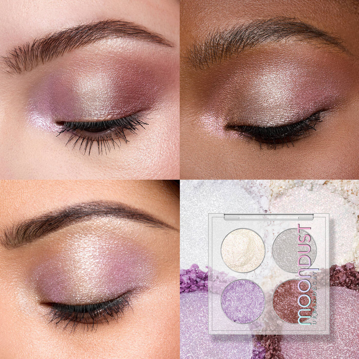UrbanDecay Moondust Quad Glitter Eyeshadow Palette Gift