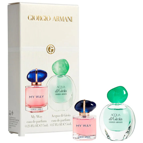 Armani Beauty Mini My Way & Acqua di Gioia Perfume Duo