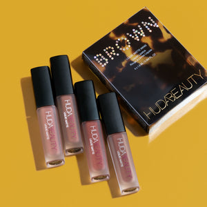 Huda beauty Brown Obsessions Liquid Matte Minis