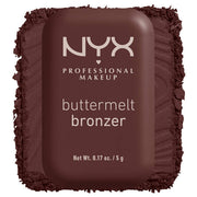 Buttermelt Bronzer: High pigment, true-to-skin buttery powder bronzer. Fade & transfer resistant with up to 12HR wear.