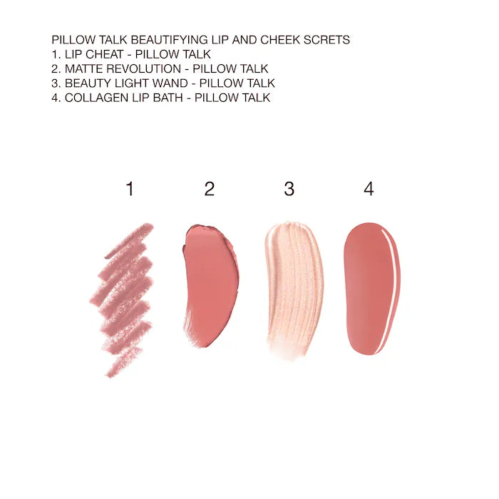 Charlotte tilbury pillow talk beautifying lip n cheek secrets