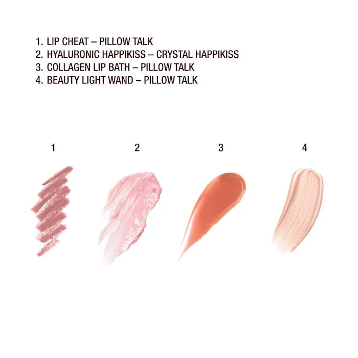 Charlotte Tilbury  Pillow Talk Iconic Lip and Cheek Secrets Set