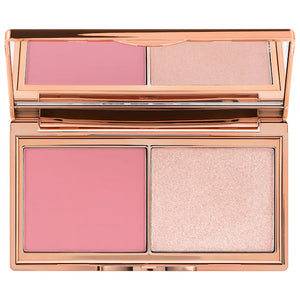 Charlotte tilbury mini Hollywood blush n glow palette Shade fair /medium