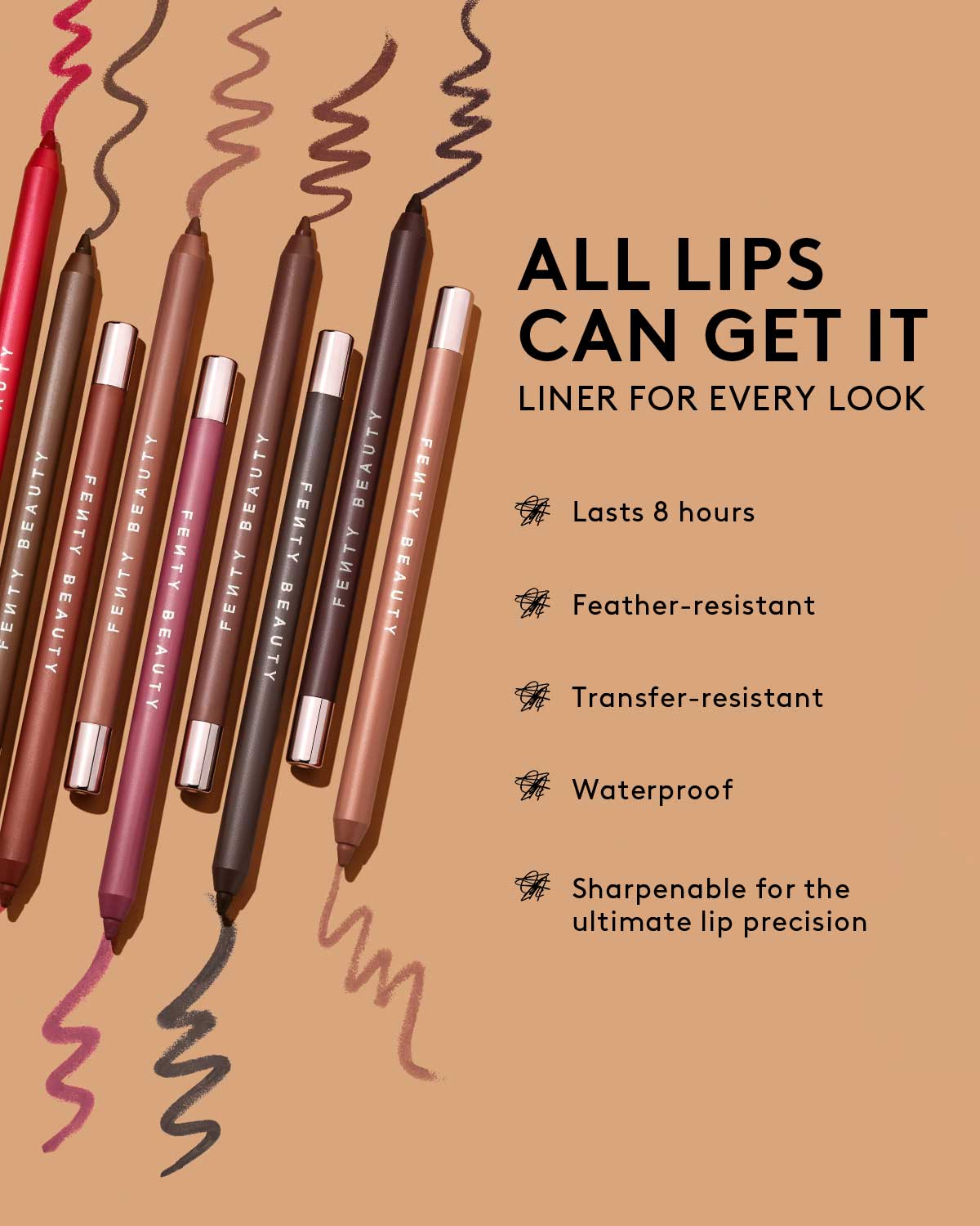 Fenty Beauty Lined + Luminized 2-Piece Lip Set