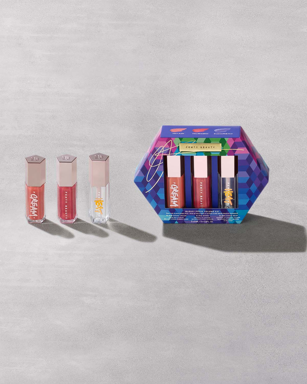 Fenty beauty glossy posse set