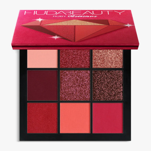 Huda beauty ruby obsession palette