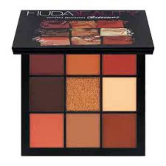 Huda beauty warm brown obsession palette