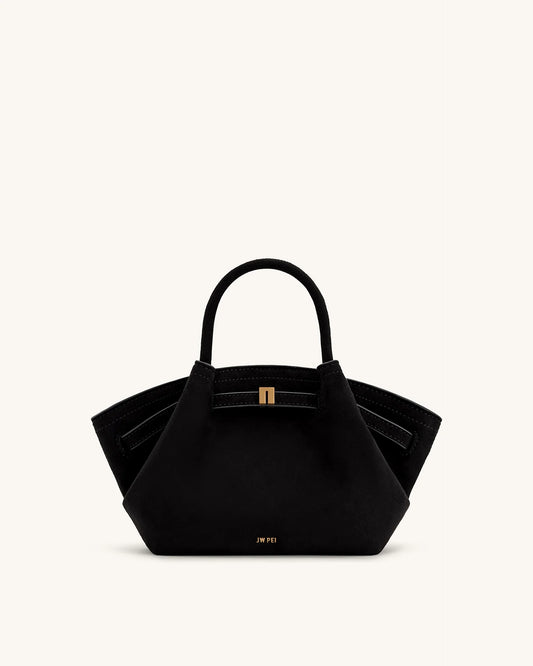 Hana Mini Faux Suede Tote Bag