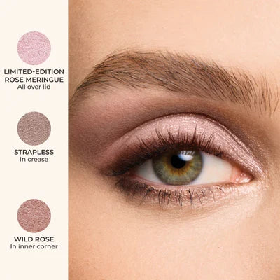 Laura Mercier - Crème de la Crème Mini Caviar Stick Eyeshadow Trio - Ed Rose Meringue, Strapless, Wild Rose