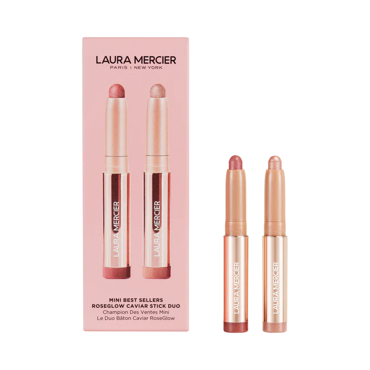 Laura mercier rose glow cavier stick duo