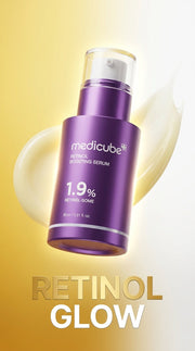 medicube Retinol Boosting Serum | Intensive Firming, Hydration & Plumping Care with Retinol, Peptides & Vitamins | Pore-Refining, Smooth Radiant Skin | Korean Skincare, 1.01 fl. oz