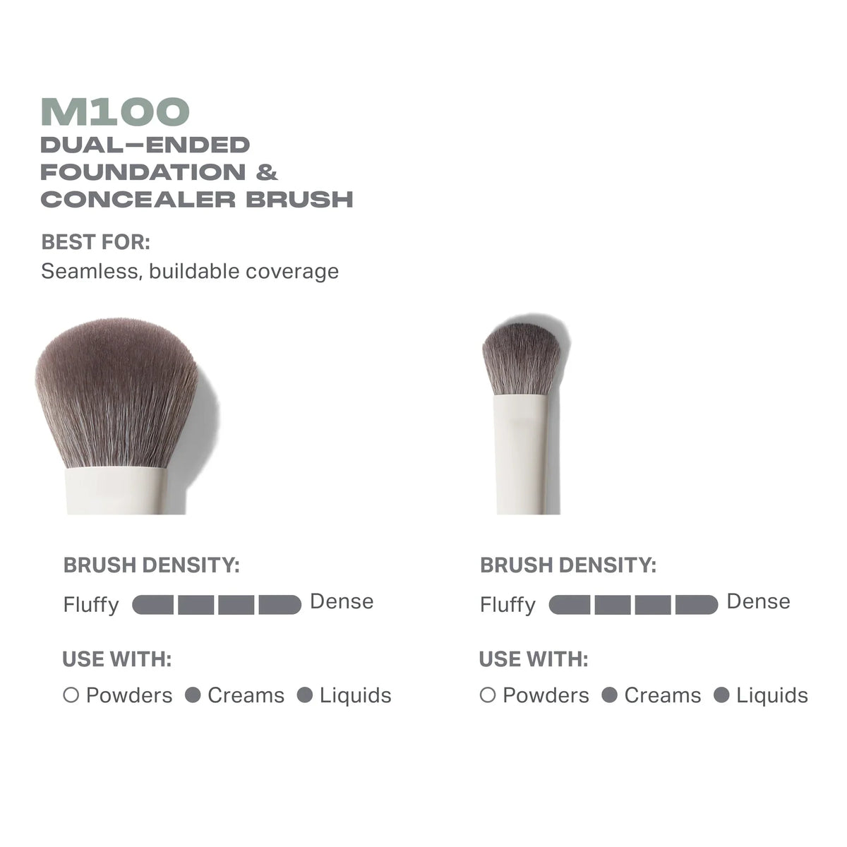 Morphe M160 Dual-Ended Powder Brush