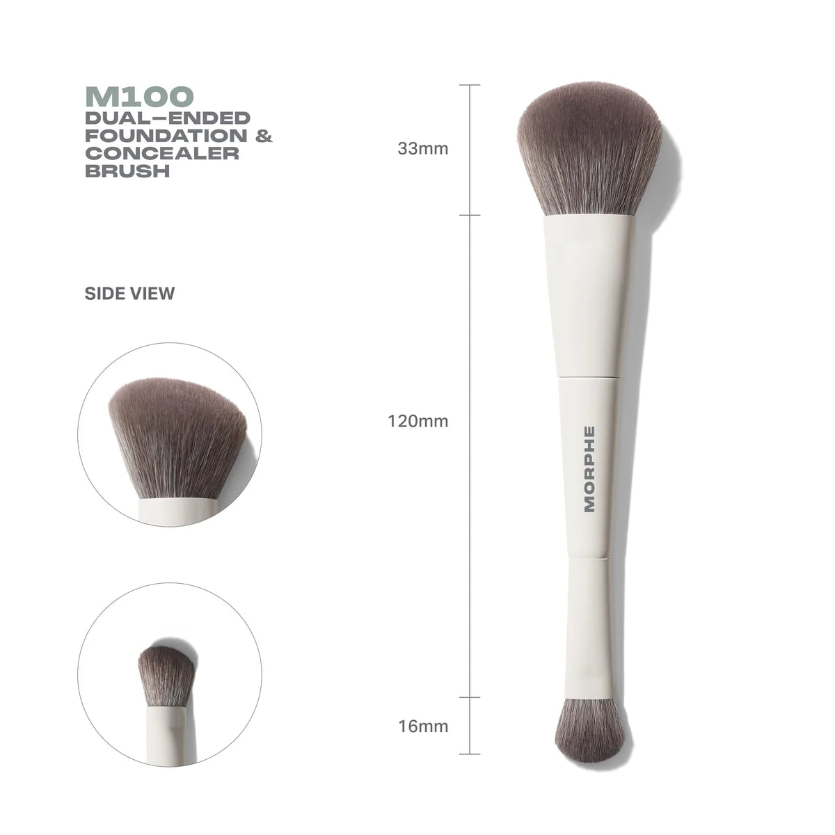 Morphe M160 Dual-Ended Powder Brush