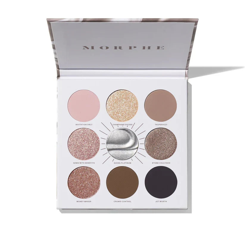 Morphe Going TO Platinum EyeShadow Palette