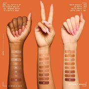 Buttermelt Bronzer: High pigment, true-to-skin buttery powder bronzer. Fade & transfer resistant with up to 12HR wear.