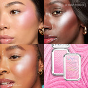 BUTTERMELT HIGHLIGHTER Butter smooth glowy highlighter in eight shades.