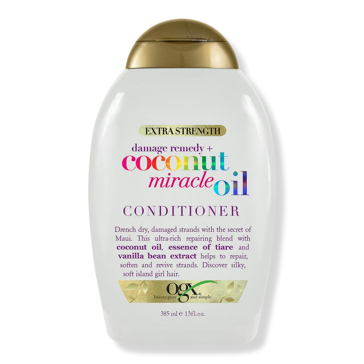 OGX - Damage Remedy + Coconut Miracle Oil Conditioner - 385ml