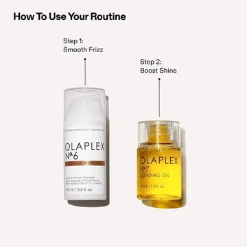 No. 6 Styling Cream & No. 7 Hair Oil Frizz Control Gift Set