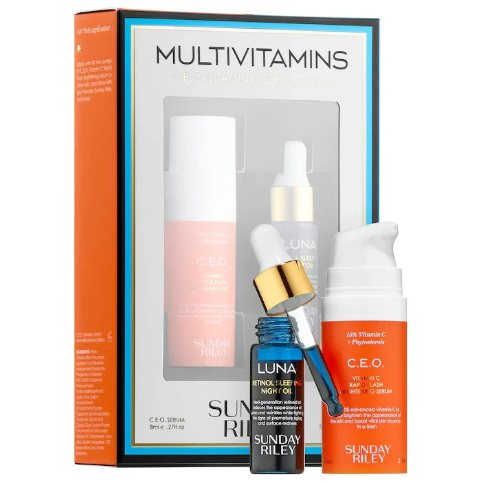 Sunday Riley multivitamin set