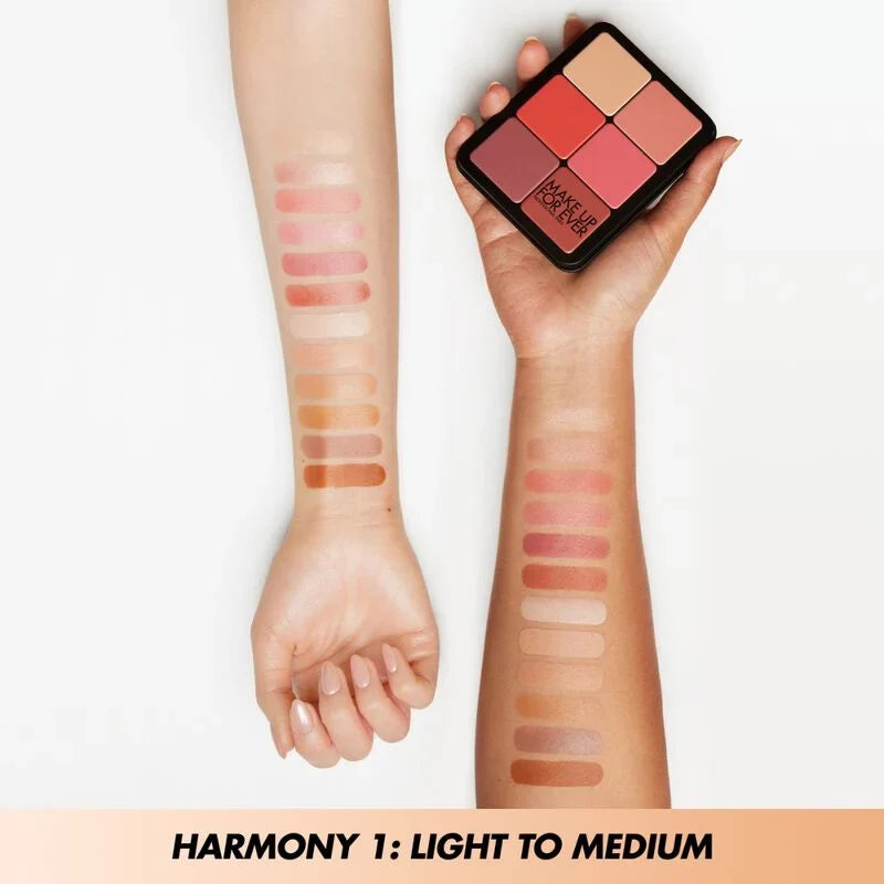 MAKE UP FOR EVER HD SKIN FACE ESSENTIALS PALETTE WITH HIGHLIGHTERS