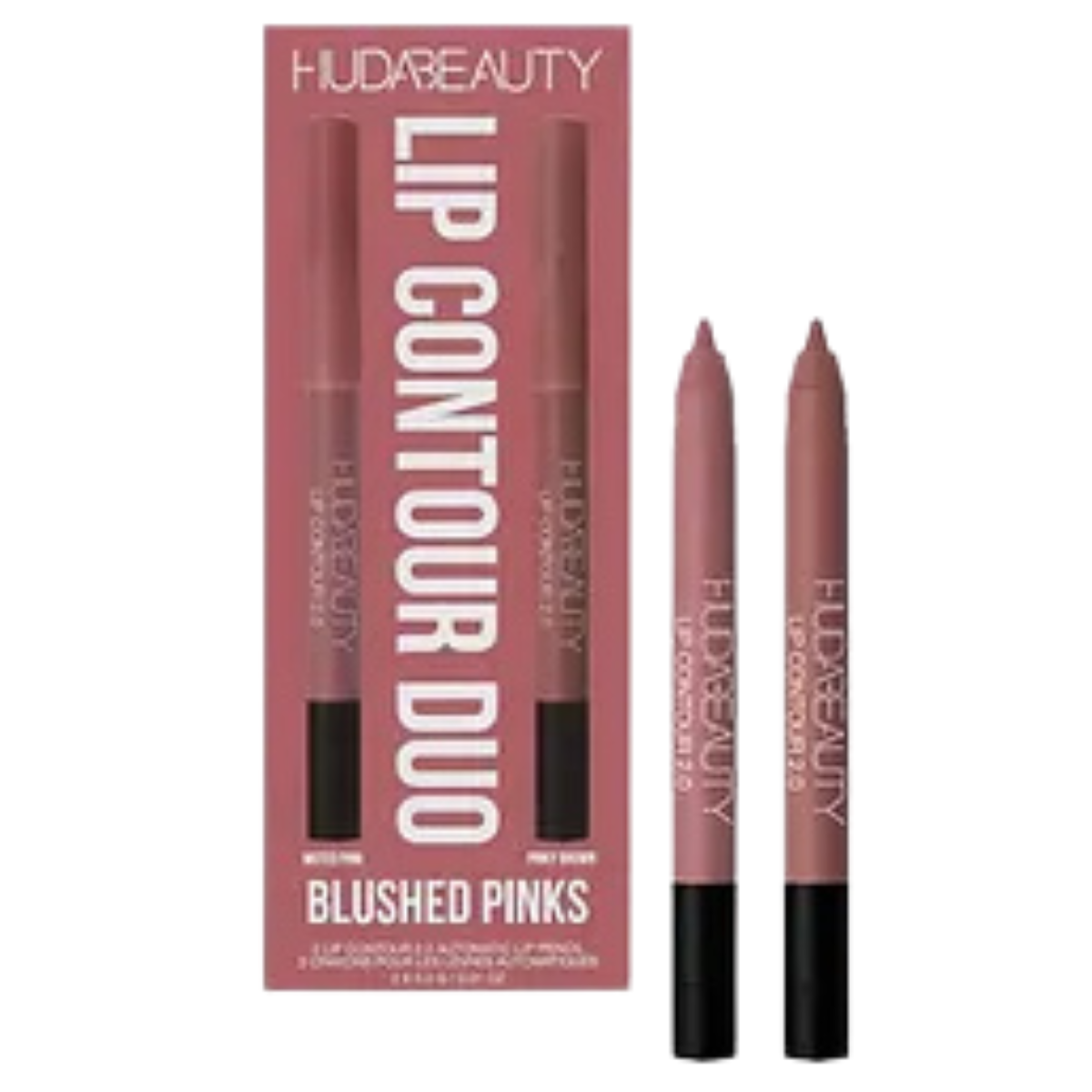 Huda Beauty - Lip Contour Liner Mini Duo (Blushed Pinks)