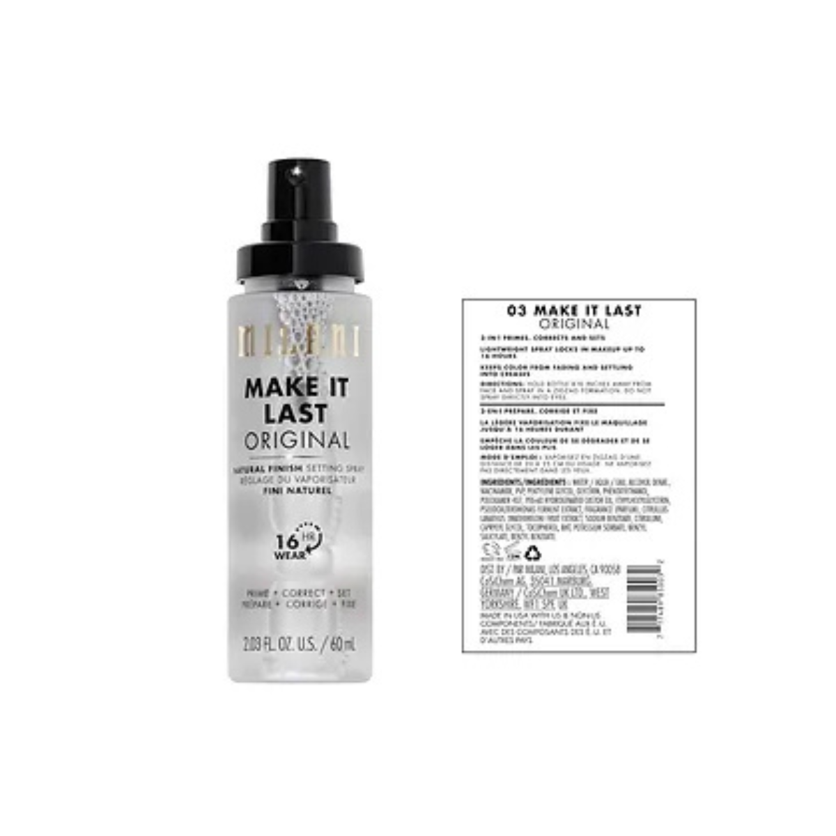 Milani - Make It Last Setting Spray