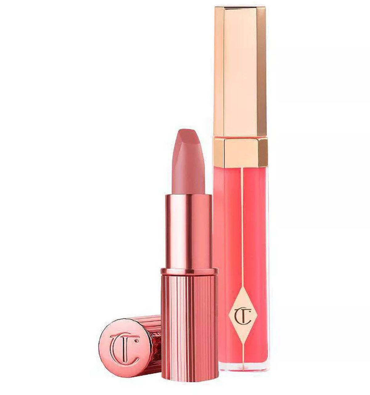 Charlotte Tilbury K.I.S.S.I.N.G Lipstick and Lip Gloss Duos